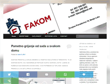 Tablet Screenshot of fakom.net